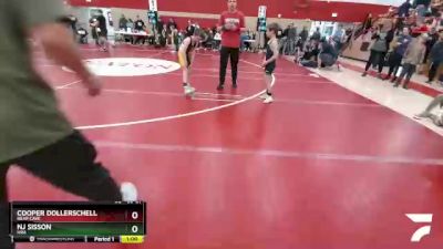 56-61 lbs Round 5 - Nj Sisson, HRA vs Cooper Dollerschell, Bear Cave