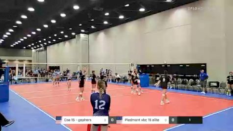 Coa 15 - gophers vs Piedmont vbc 15 elite - 2022 JVA World Challenge presented by Nike - Expo Only
