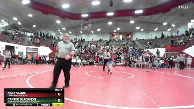 126 lbs Cons. Round 1 - Carter Blackmon, Alexandria Wrestling Academy vs Cole Baugh, Terre Haute North