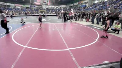 74 lbs Quarterfinal - Alice Delgado, Bear Creek Jr. Wrestling vs Ronan Dare, Bear Cave