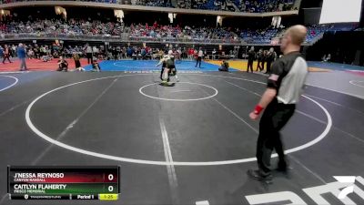 5A 165 lbs Semifinal - Caitlyn Flaherty, Frisco Memorial vs J`Nessa Reynoso, Canyon Randall