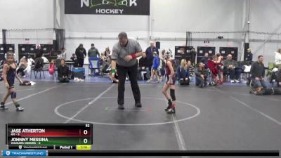 52 lbs Placement (4 Team) - Jase Atherton, 4M vs Johnny Messina, Vougars Honors