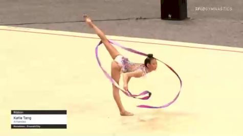 Katie Tang - Ribbon, Airbendes - 2021 USA Gymnastics Championships
