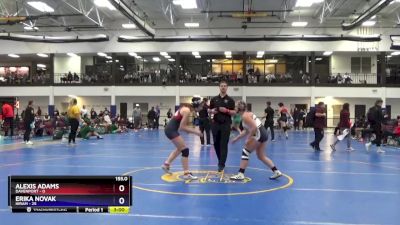 155.0 Round 4 (16 Team) - Alexis Adams, Davenport vs Erika Novak, Hiram