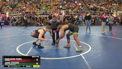 177 lbs Cons. Round 2 - Daquanne Parks, London vs Aiden Stecker, Salem Wrestling