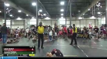 80 lbs Semis & 1st Wrestleback (8 Team) - Jace Schut, Steel Valley vs Mason Parria, Peer Pressure Elite