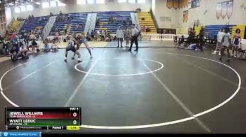 132 lbs Round 6 (8 Team) - Jewell Williams, Team Barracuda vs Wyatt Leduc, AP X Kame