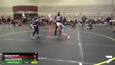 112 lbs Round 1 (6 Team) - Weston Millen, Copperheads vs Jaden Neunsinger, Untouchables Black