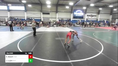 82 lbs Rr Rnd 5 - Xavier Bosch, Thorobred WC vs Joshua Lujan, Southwest Wr Ac