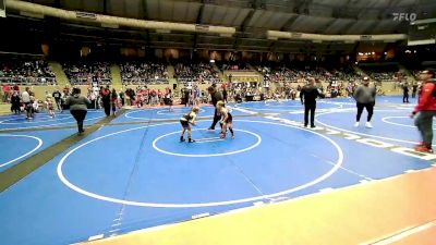 58 lbs Quarterfinal - Dakota Miller, Heat vs Kaleb Kelly, Broken Arrow Wrestling Club