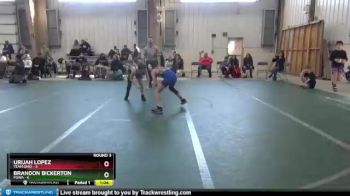 80 lbs Round 3 (4 Team) - Brandon Bickerton, POWA vs Urijah Lopez, Team Ohio