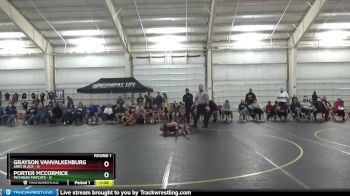 70 lbs Round 1 (4 Team) - Grayson VanValkenburg, Ares Black vs Porter McCormick, Michigan Matcats