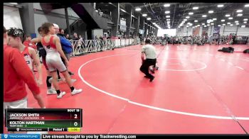 72 lbs Rd# 8- 12:30pm Saturday Final Pool - Jackson Smith, Agression Legionaries vs Kolton Hartman, Team Ohio