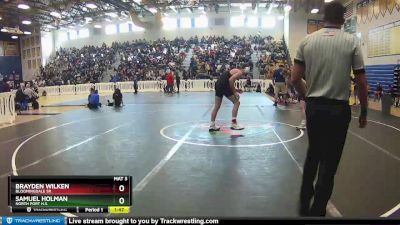 160 lbs Cons. Round 1 - Samuel Holman, North Port H.S. vs Brayden Wilken, Bloomingdale Sr