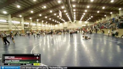 56 lbs Semifinal - Grey Dias, Shootbox Wrestling Club vs Julian Maximo, Buckeye Roughriders Wrestling Club