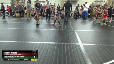 48 lbs Round 2 (6 Team) - Ocean Ramos, Scanlan Wrestling Academy vs Nathaniel Gutierrez, Virginia Patriots