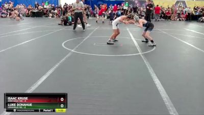 76 lbs Round 4 (8 Team) - Luke Donahue, Louisville WC vs Isaac Kruse, Ohio Gold 10k