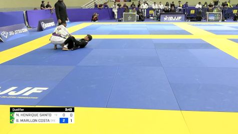 NICOLAS HENRIQUE SANTOS DE MONTE vs BRUNO MARLLON COSTA 2024 Brasileiro Jiu-Jitsu IBJJF