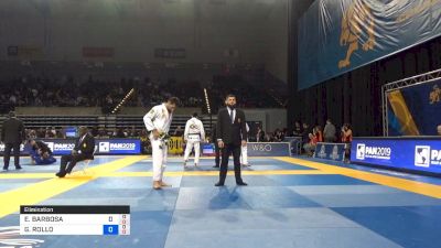 ENDRES BARBOSA DA SILVA MENDES vs GABRIEL ROLLO DA SILVA PONTES 2019 Pan Jiu-Jitsu IBJJF Championship