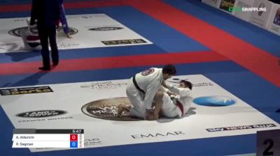 Alexis Alduncin vs Reuben Sagman 2018 Abu Dhabi World Professional Jiu-Jitsu Championship
