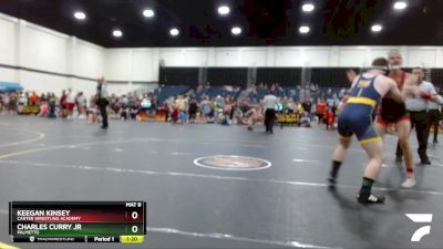 150 lbs Cons. Semi - Keegan Kinsey, Carter Wrestling Academy vs Charles Curry Jr, Palmetto