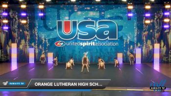 Orange Lutheran High School [2020 Medium Varsity Jazz (8-11) Day 3] 2020 USA Spirit Nationals