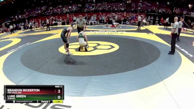 D1-106 lbs Champ. Round 1 - Luke Green, Aurora vs Brandon Bickerton, Med Highland