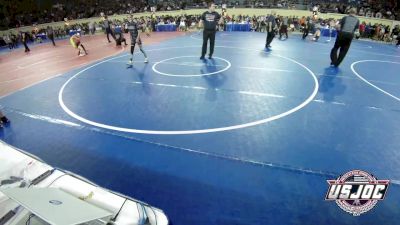 90 lbs Round Of 16 - Serena Trujillo, Bison Takedown Club vs Krislynn Martinez (Guldner), Triumph Wrestling Club