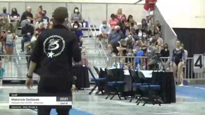 Makenzie Sedlacek - Vault, Midwest Elite #1235 - Arkansas - 2021 USA Gymnastics Development Program National Championships