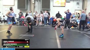 92 lbs Round 1 (8 Team) - Vinny Ferrari, POWA vs Braeden Wenrich, PA Alliance Blue