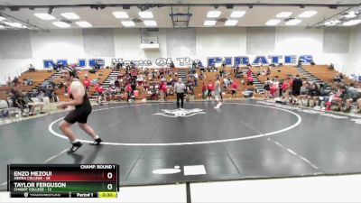 197 lbs Round 1 (16 Team) - Juan Chavez, Chabot College vs Enzo Mezoui, Sierra College