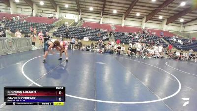 195 lbs Semis & Wb (16 Team) - Brendan Lockart, Montana 1 vs GAVIN BLONDEAUX, Nevada GOLD