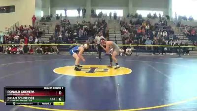 184 lbs Champ. Round 1 - Colby Giroux, Rochester Institute Of Technology vs Ryan Fairchild, Muhlenberg College