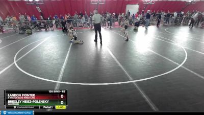 82 lbs Quarterfinal - Brexley Heisz-Polensky, Wisconsin vs Landon Piontek, X-Factor Elite Wrestling