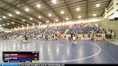 86 lbs Quarterfinal - Cole Iverson, Alaska vs Vander Tran, Nevada