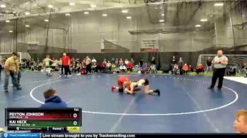 152 lbs Round 4 (6 Team) - Peyton Johnson, Iowa Blue vs Kai Heck, Montana Silver
