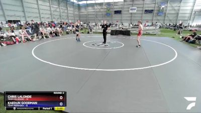 132 lbs Round 2 (8 Team) - Chris Lalonde, Team Colorado vs Kaedun Goodman, Team Nebraska