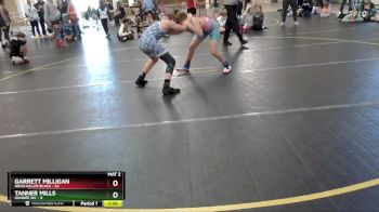 110 lbs Round 4 (6 Team) - Tanner Mills, Dundee WC vs Garrett Milligan, Ninja Killer Black