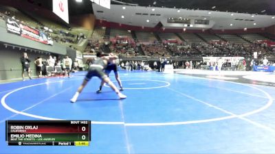 74 lbs Champ. Round 2 - Emilio Medina, Beat The Streets - Los Angeles vs Robin Oxlaj, California