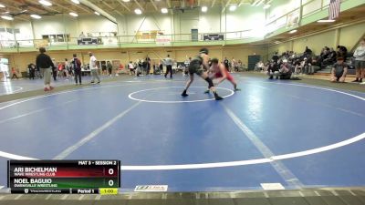 120-126 lbs Round 1 - Ari Bichelman, Wave Wrestling Club vs Noel Baguio, Owensville Wrestling