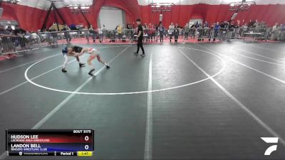 83 lbs Semifinal - Hudson Lee, LaCrosse Area Wrestlers vs Landon Bell, Ringers Wrestling Club