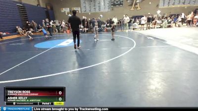 53 lbs 3rd Place Match - Asher Kelly, Sumner Panthers Jr. Wrestling vs Treyson Ross, Punisher Wrestling Company