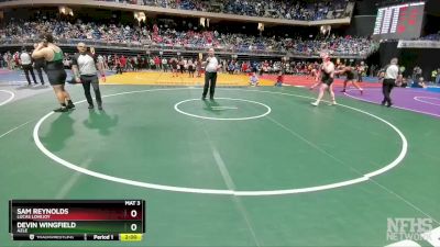 5A 285 lbs Quarterfinal - Devin Wingfield, Azle vs Sam Reynolds, Lucas Lovejoy