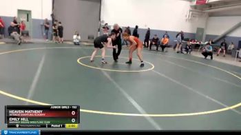 152 lbs Rr1 - Heaven Matheny, INTERIOR GRAPPLING ACADEMY vs Emily Hill, BARANOF BRUINS WRESTLING CLUB