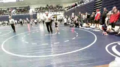 50 lbs Cons. Round 4 - Kayden Robbins, Warrior Wrestling Club vs Brendan Whittles, Damascus