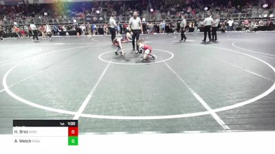 55 lbs 5th Place - Hudson Broz, Nebraska Boyz vs Adam Welch, Rogue Warrior Wrestling