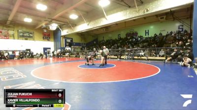 175 lbs Cons. Round 2 - Julian Fukuchi, Cerritos vs Xavier Villalpondo, Schurr