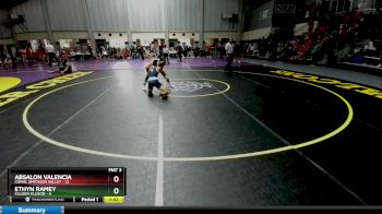 132 lbs Quarters & 1st Wb (16 Team) - Ethyn Ramey, Killeen Ellison vs Absalon Valencia, Comal Smithson Valley