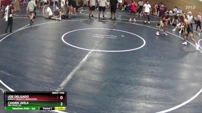 115 lbs Cons. Round 1 - Caiden Avila, RED WAVE WC vs Joe Delgado, Ernest Righetti Highschool