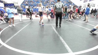 112 lbs Round Of 16 - Carsten Cagle, Harrah Little League Wrestling vs Alexis Mumford, Noble Takedown Club